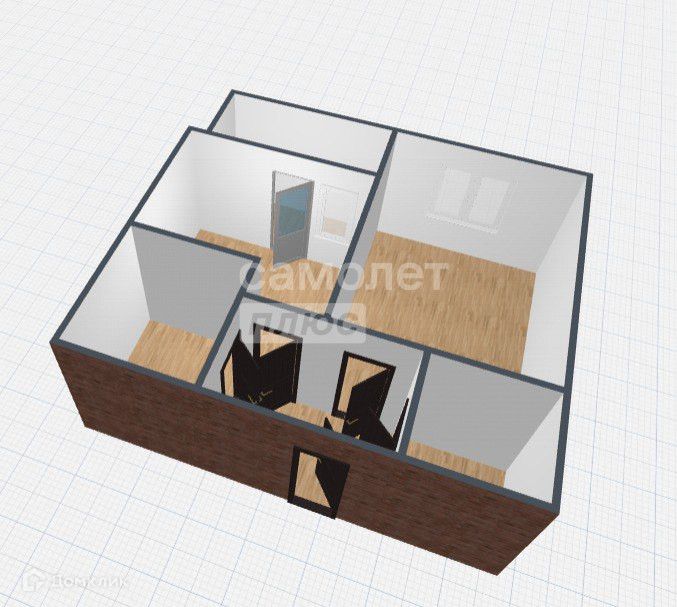 Продаётся 1-комнатная квартира, 37.2 м²