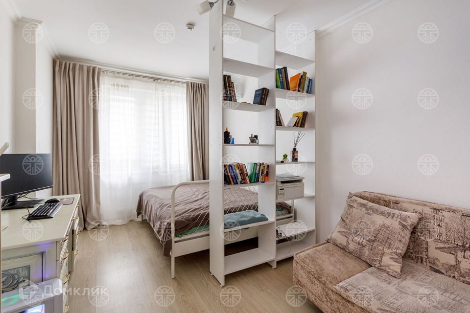 Продаётся 1-комнатная квартира, 39.3 м²