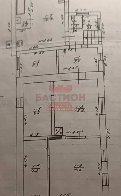 Продаётся 1-этажный дом, 77.4 м²