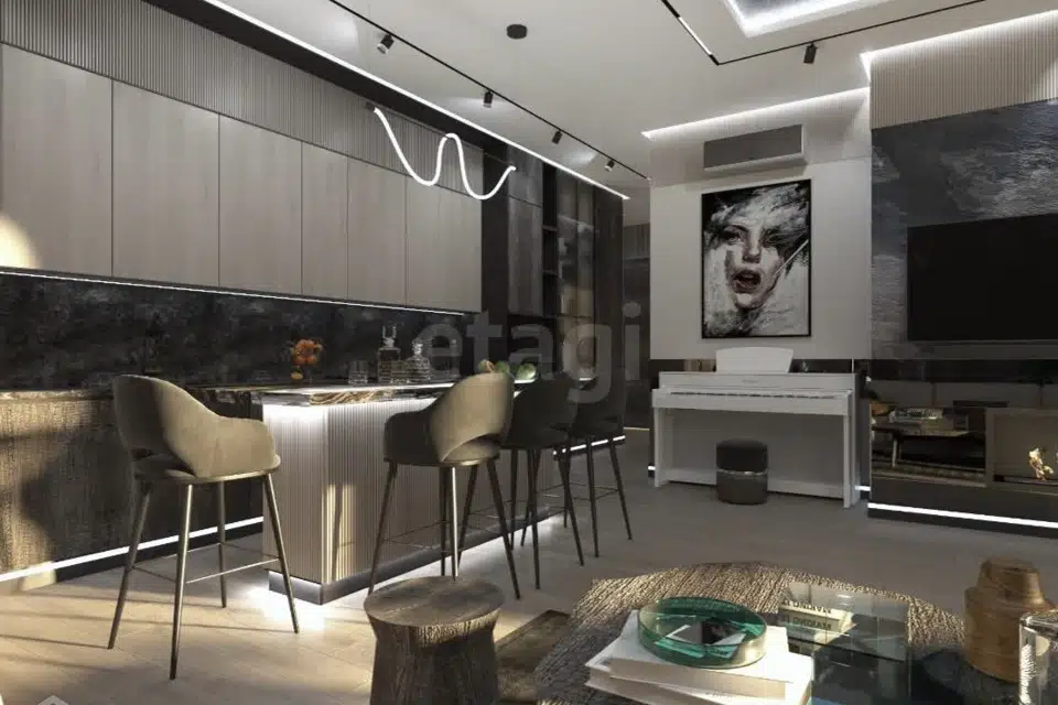 Продаётся 3-комнатная квартира, 122 м²
