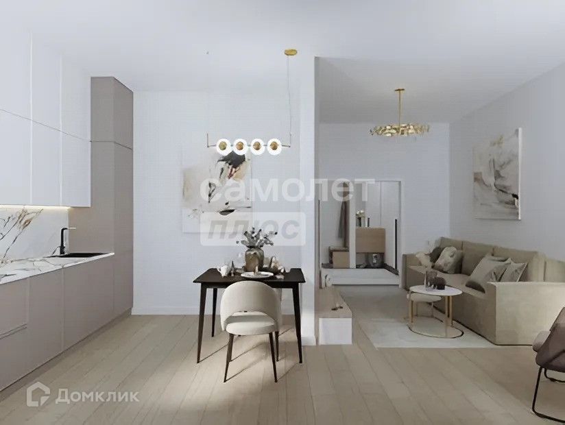 Продаётся 2-комнатная квартира, 56 м²