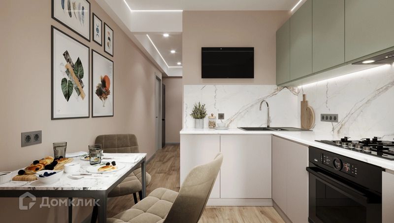 Продаётся 1-комнатная квартира, 30.8 м²
