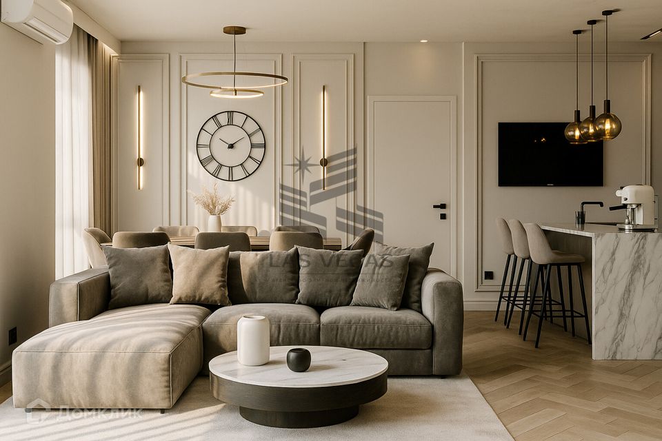 Сдаётся 3-комнатная квартира, 83 м²