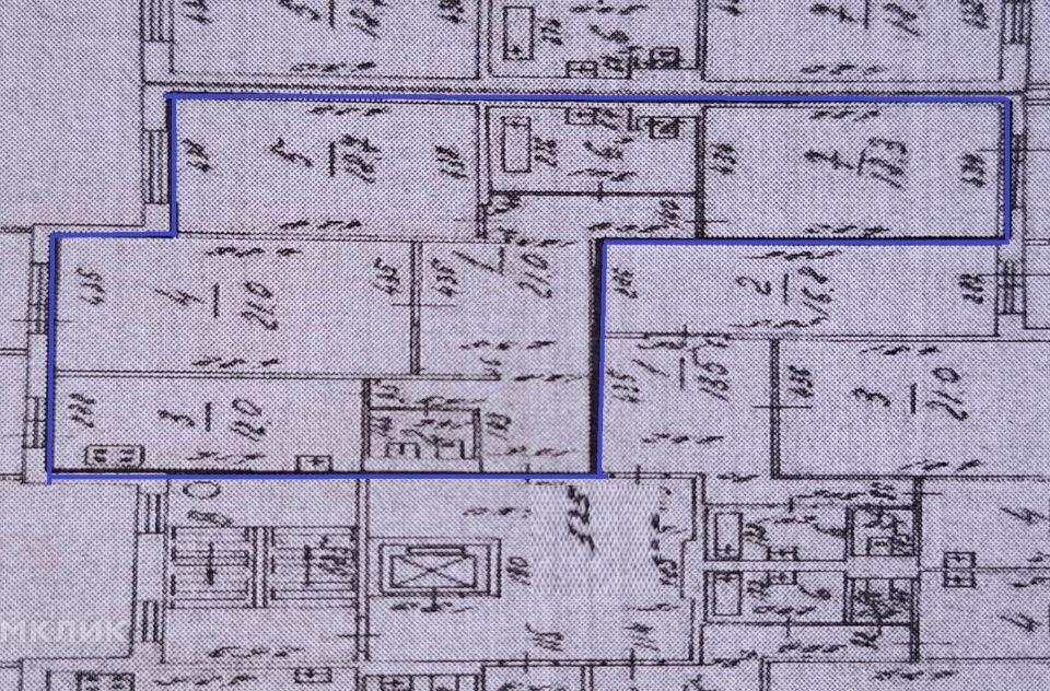 Продаётся 3-комнатная квартира, 101 м²