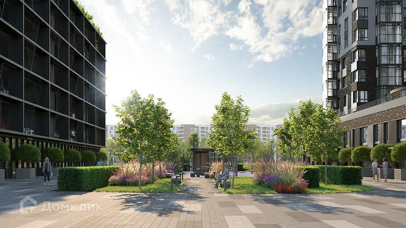 Продаётся 1-комнатная квартира, 42.78 м²