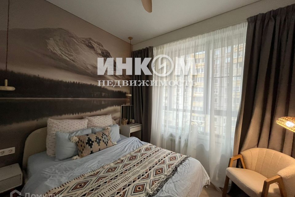 Продаётся 1-комнатная квартира, 43.8 м²