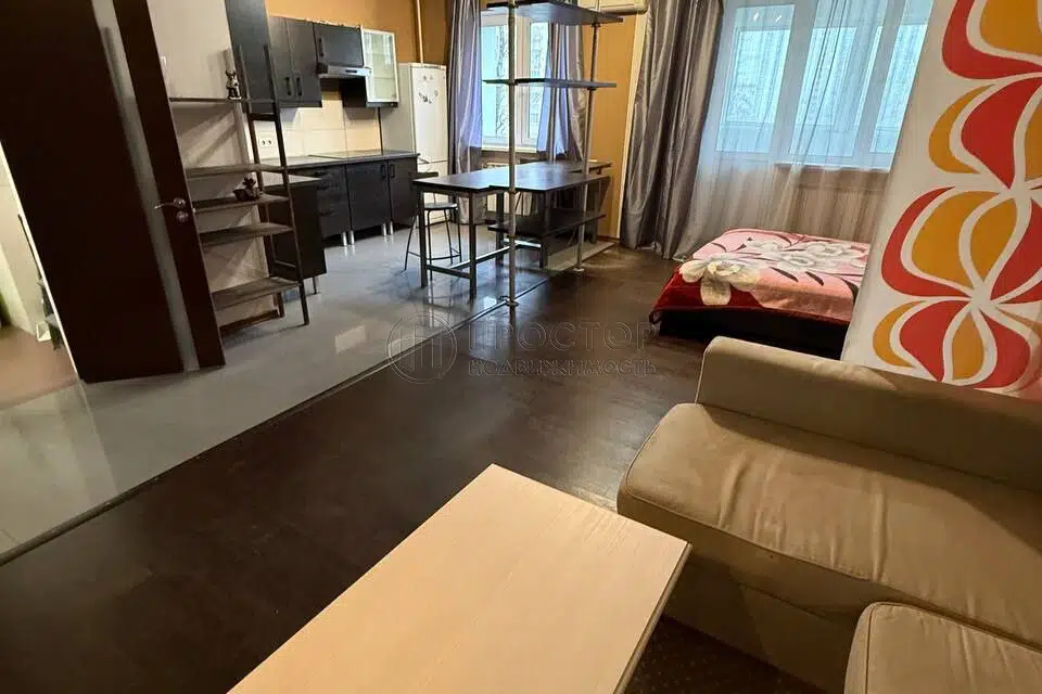 Продаётся 1-комнатная квартира, 44.5 м²