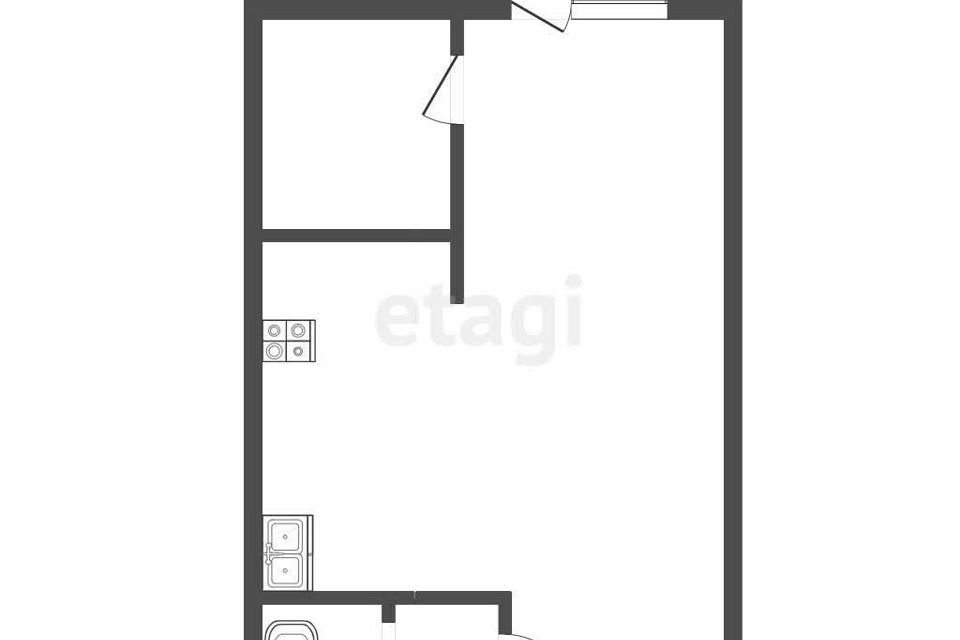Продаётся студия, 30.4 м²