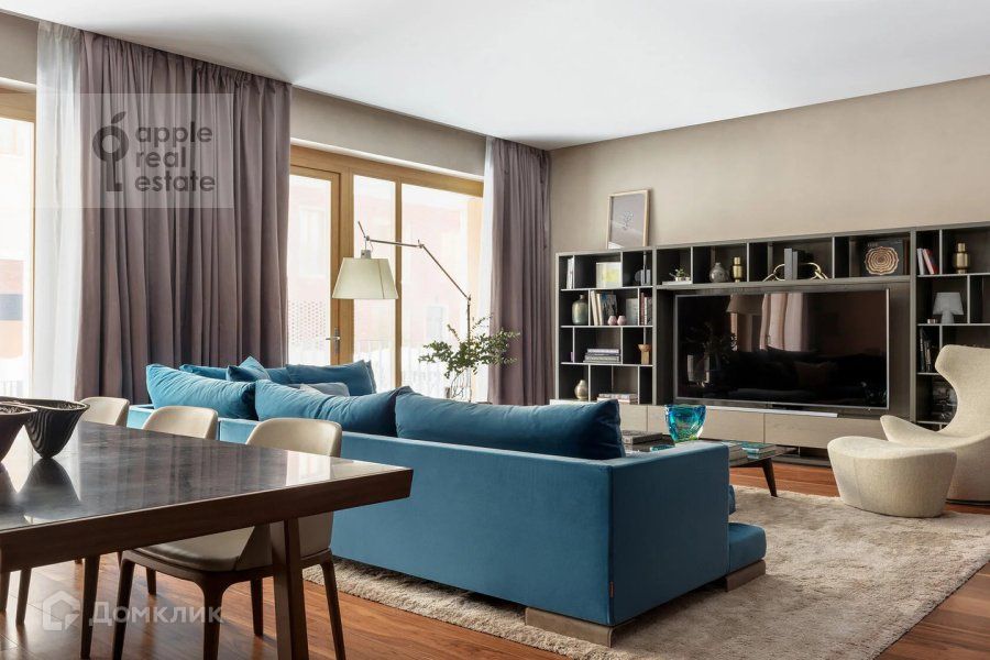 Сдаётся 3-комнатная квартира, 167 м²