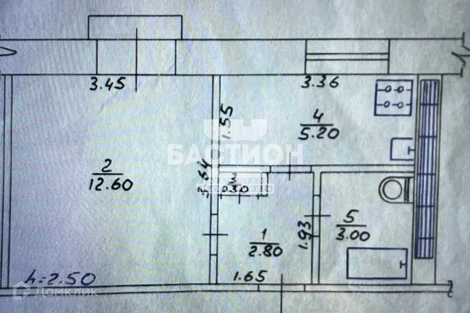 Продаётся 1-комнатная квартира, 24 м²
