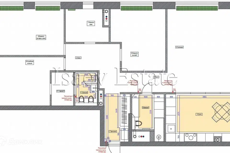 Продаётся 5-комнатная квартира, 137.7 м²