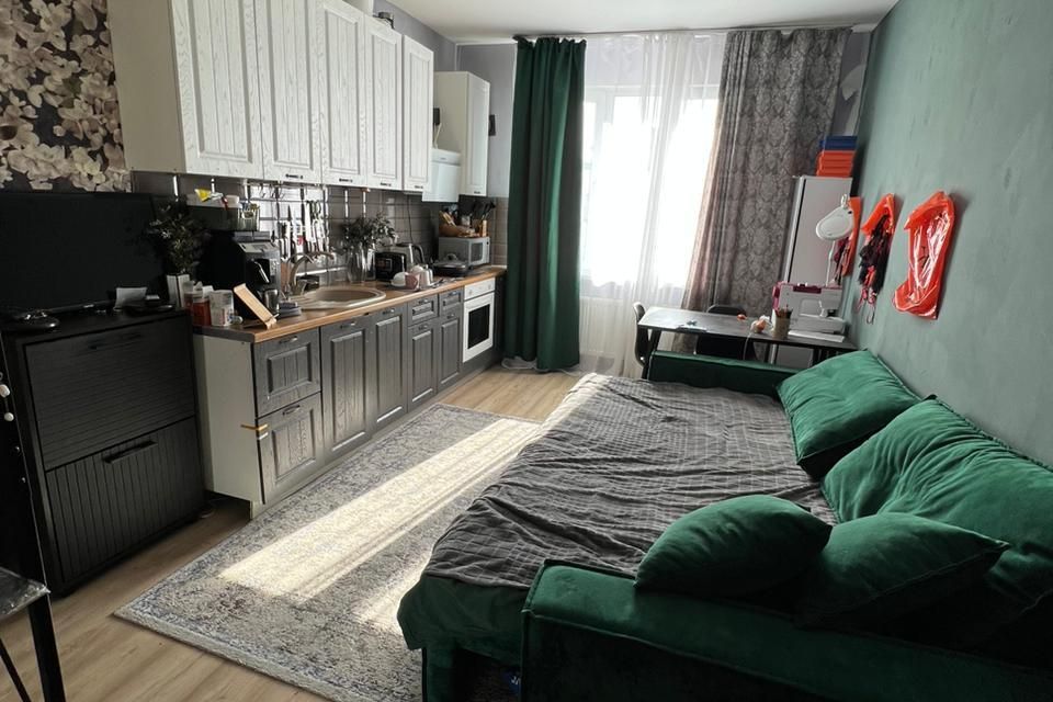 Продаётся 1-комнатная квартира, 36.6 м²