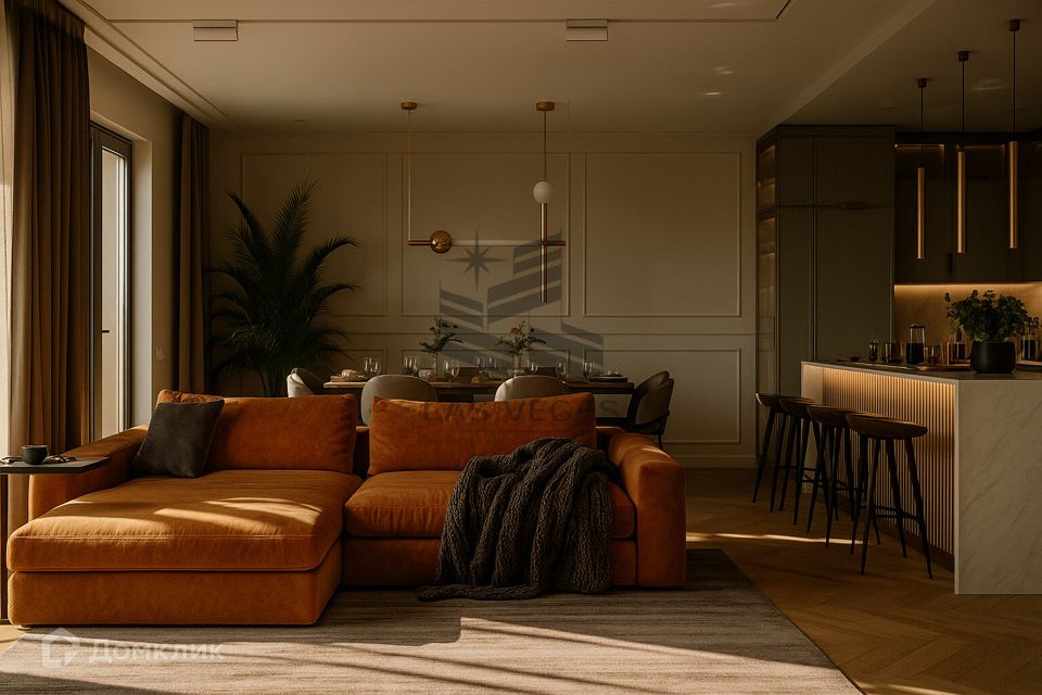 Сдаётся 3-комнатная квартира, 96 м²