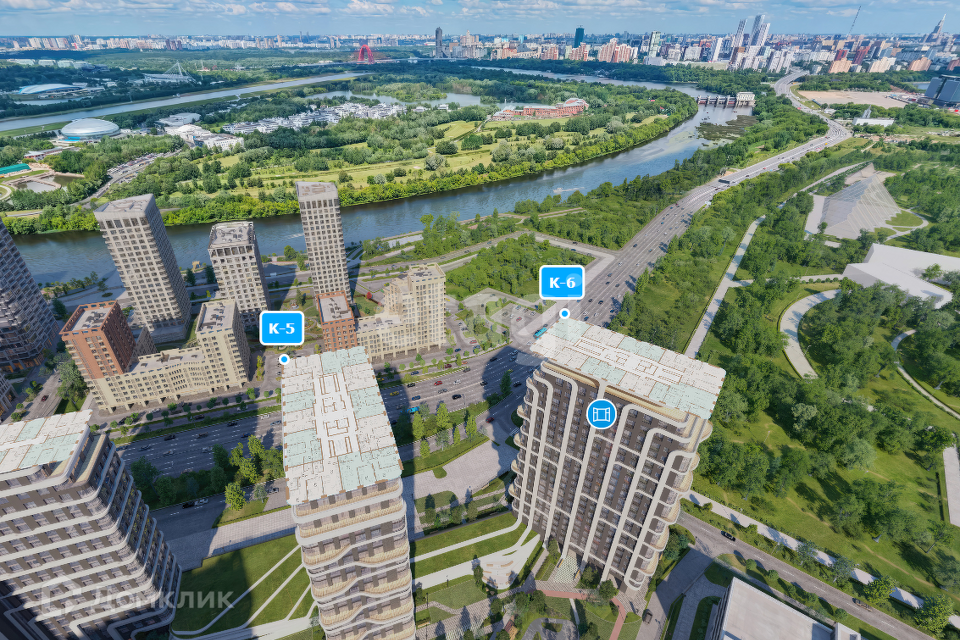 Продаётся 1-комнатная квартира, 73.4 м²