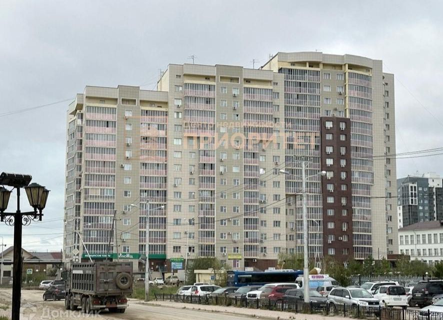 Продаётся 1-комнатная квартира, 45.6 м²