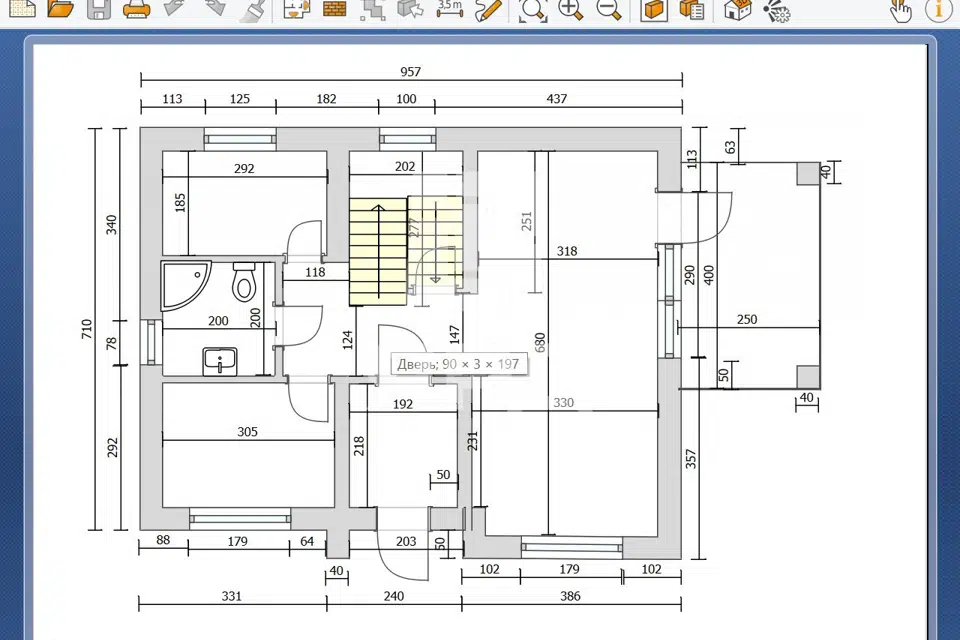 Продаётся 2-этажный дом, 115 м²