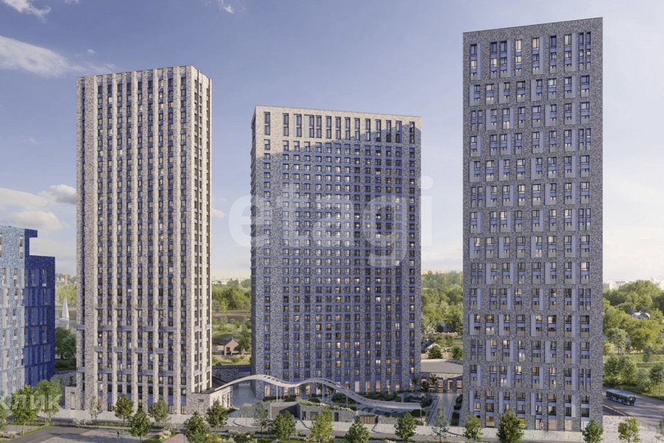 Продаётся 2-комнатная квартира, 58.6 м²