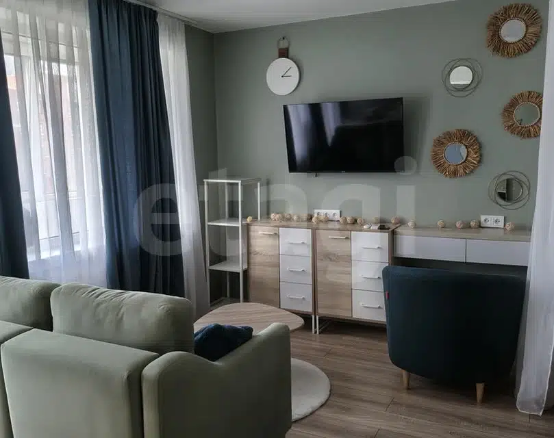 Продаётся 1-комнатная квартира, 35.4 м²