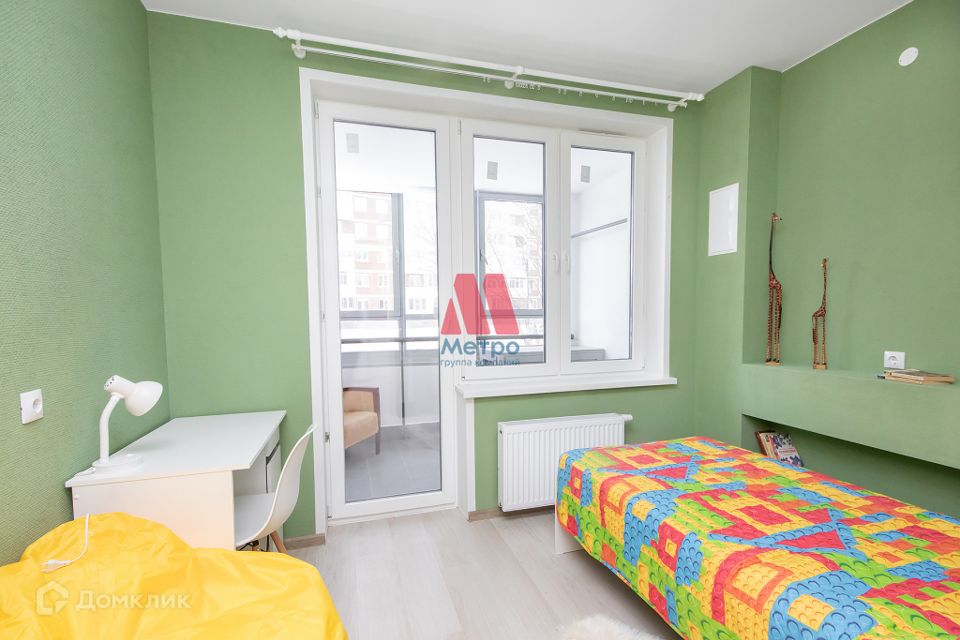 Продаётся 1-комнатная квартира, 41.4 м²