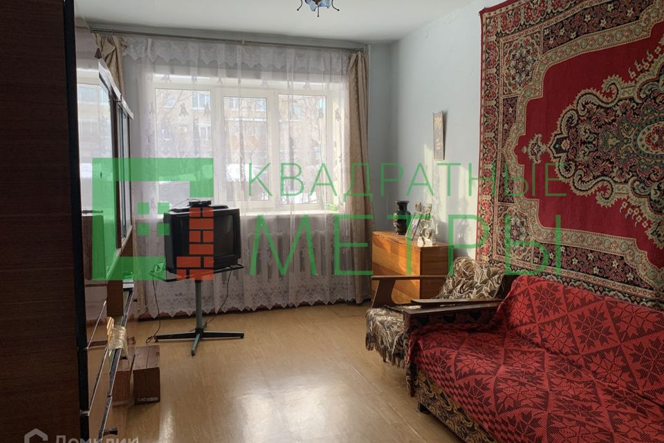 Продаётся 3-комнатная квартира, 56.7 м²