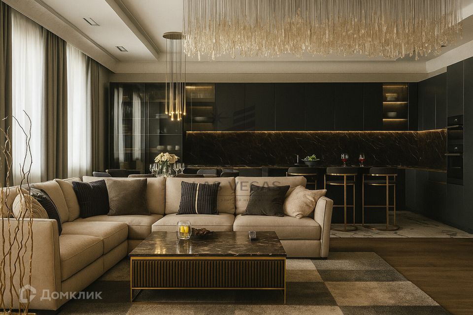 Сдаётся 3-комнатная квартира, 147 м²
