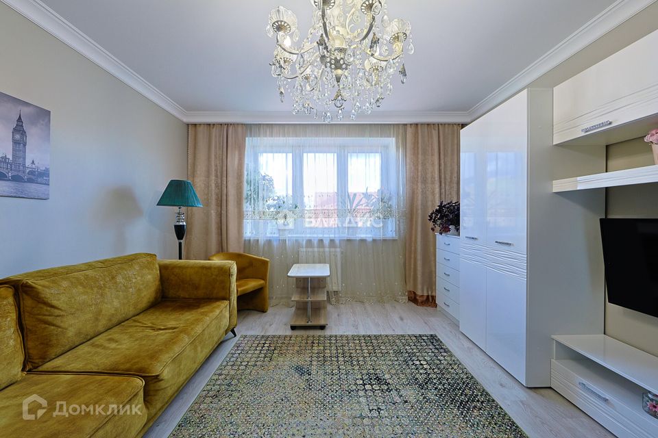 Продаётся 1-комнатная квартира, 46.5 м²