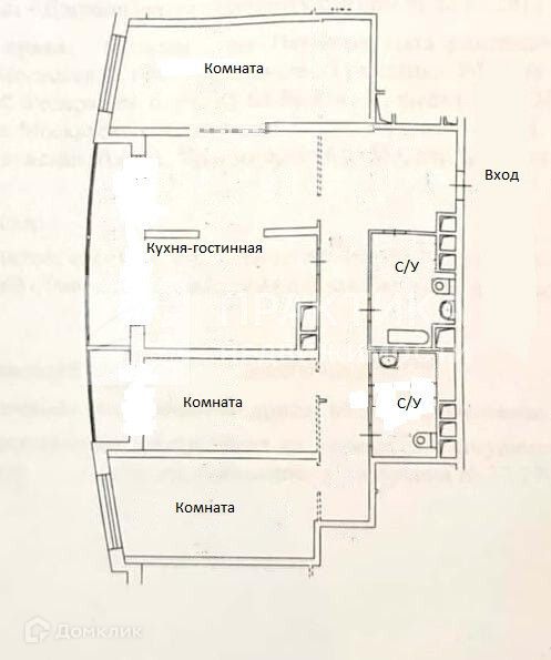 Продаётся 4-комнатная квартира, 160 м²