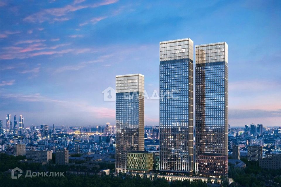 Продаётся 1-комнатная квартира, 43.6 м²
