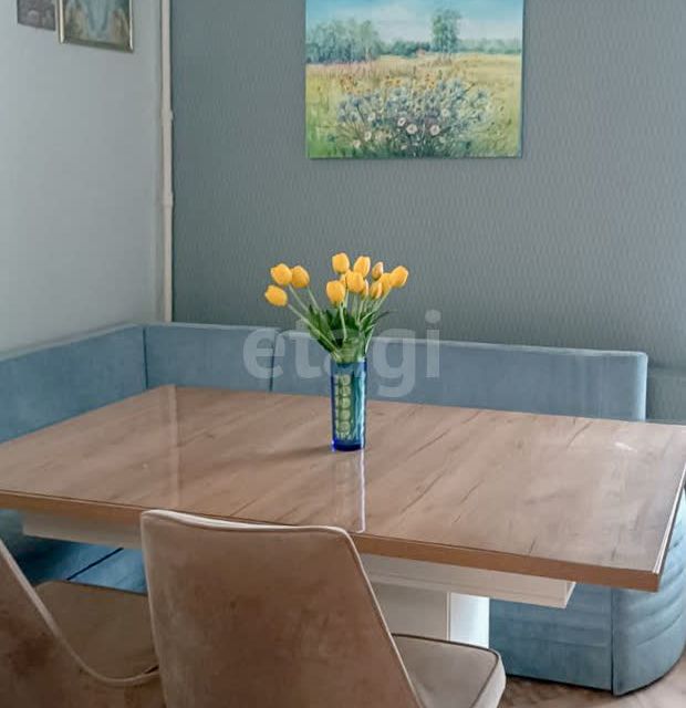 Продаётся 2-комнатная квартира, 53.5 м²