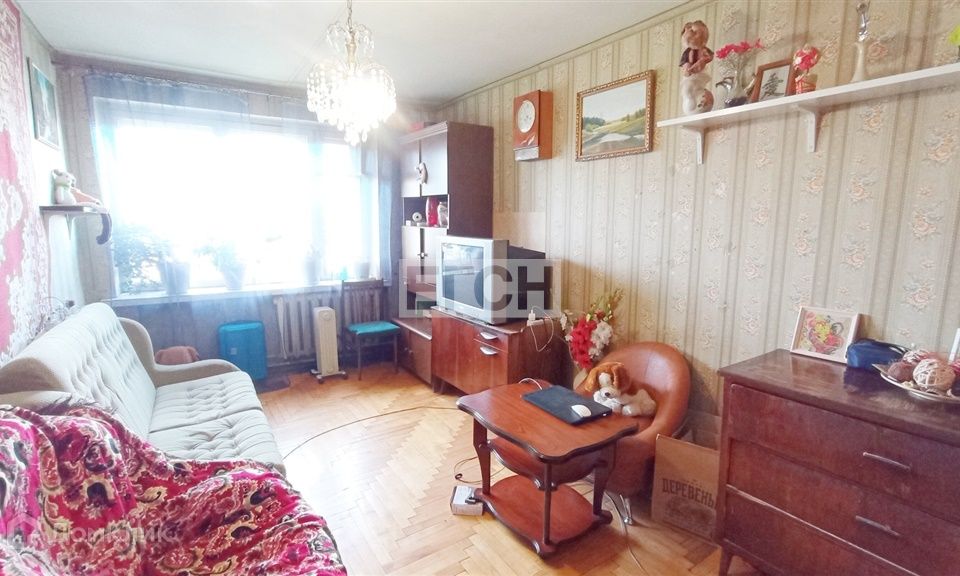 Продаётся 3-комнатная квартира, 55.1 м²