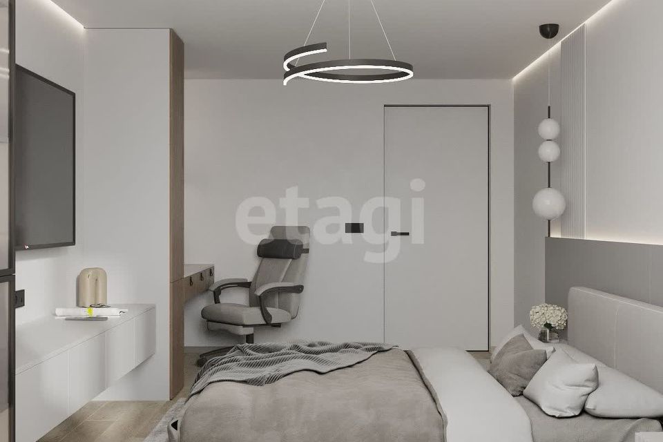 Продаётся 2-комнатная квартира, 61.4 м²