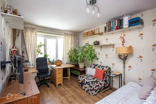 Продаётся 2-комнатная квартира, 43.7 м²