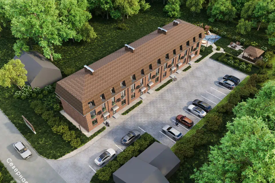 Продаётся таунхаус, 3-эт., 153.46 м²