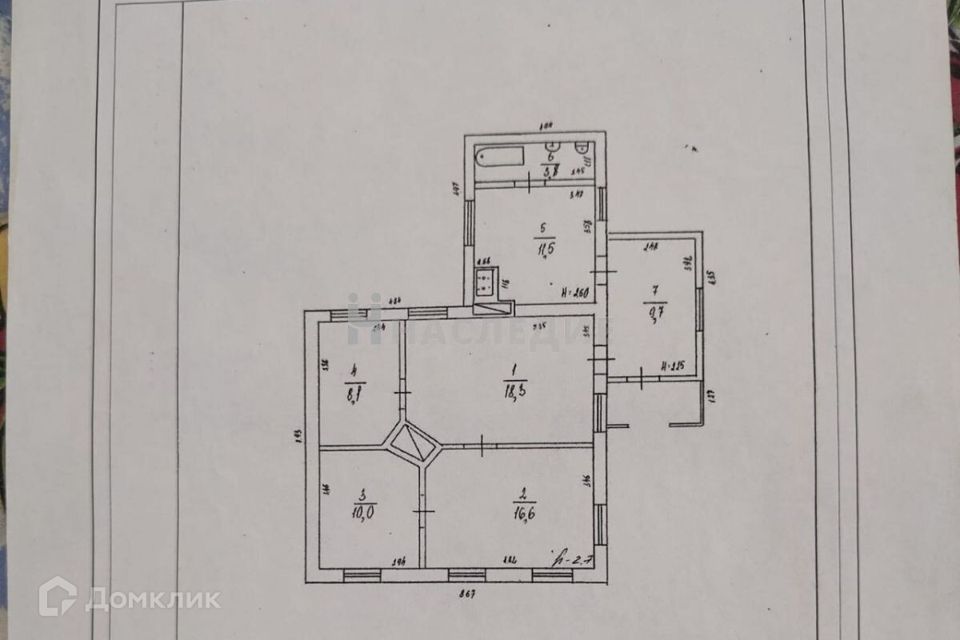 Продаётся 1-этажный дом, 78 м²