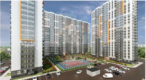 Продаётся 2-комнатная квартира, 51.9 м²
