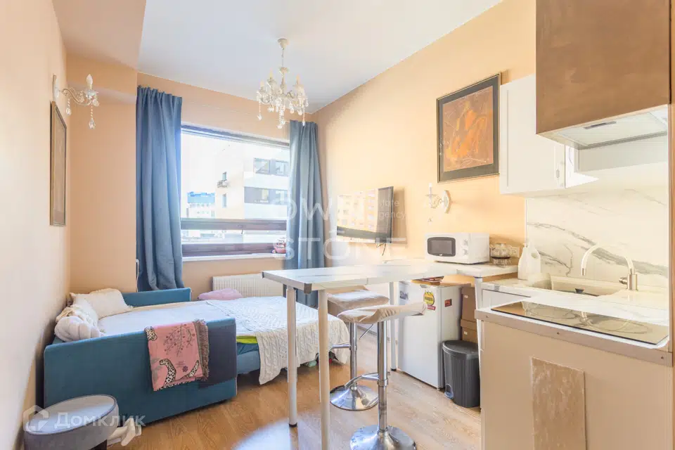 Продаётся студия, 21.6 м²