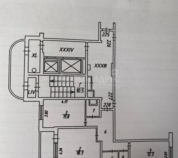 Продаётся 2-комнатная квартира, 60 м²