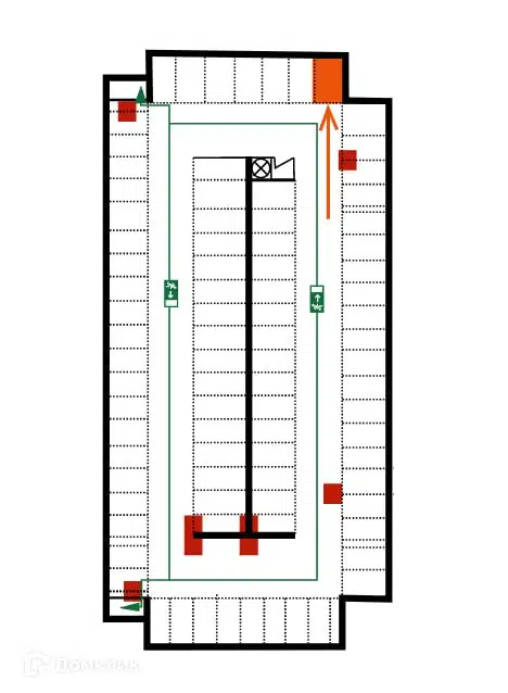 Продаётся машиноместо, 16 м²