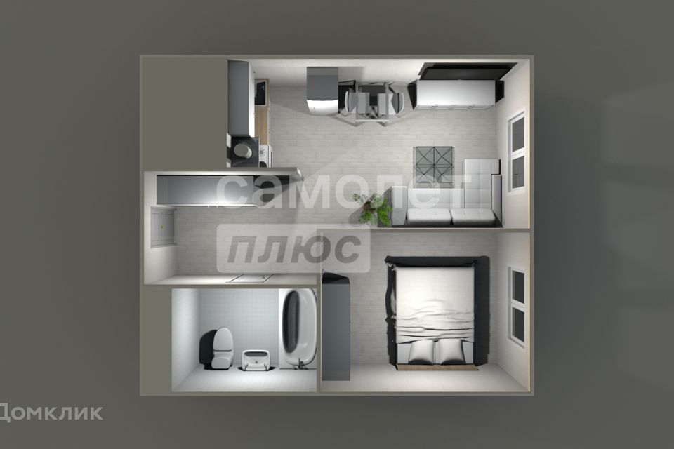 Продаётся 1-комнатная квартира, 28.3 м²