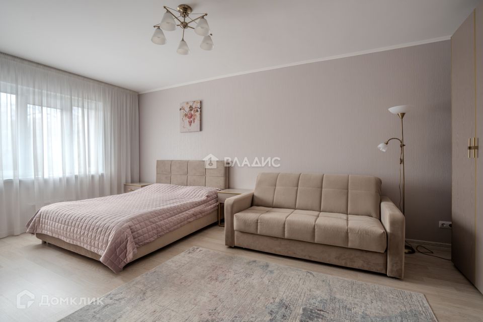 Продаётся 1-комнатная квартира, 40.2 м²