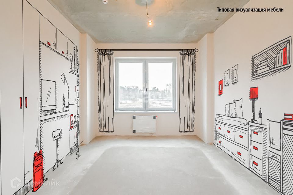 Продаётся 3-комнатная квартира, 95.4 м²