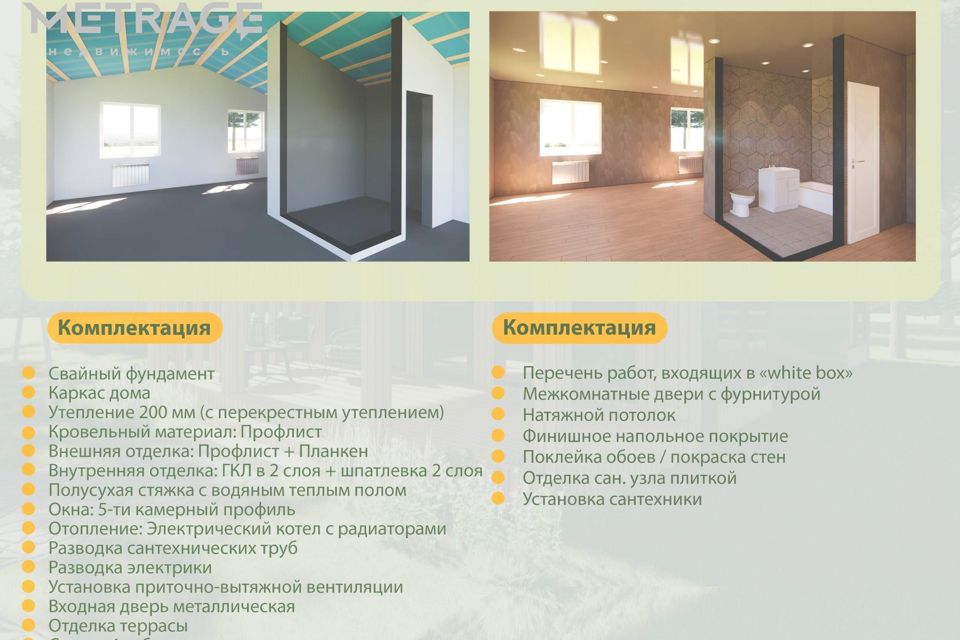 Проекты одноэтажных домов из бруса в Перми