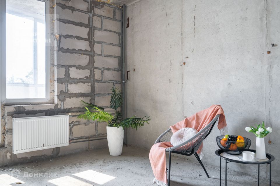 Продаётся 1-комнатная квартира, 57.8 м²