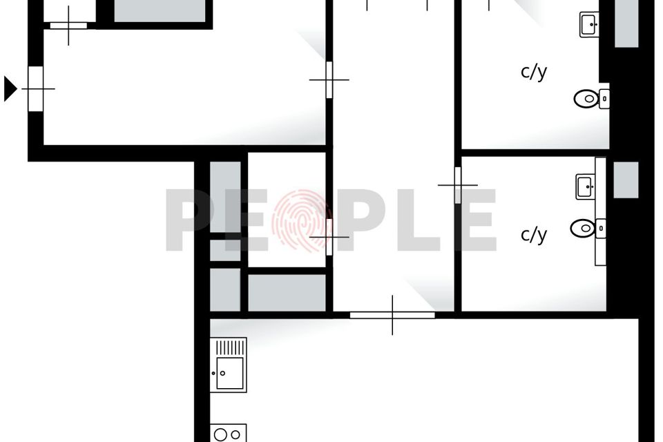 Продаётся 4-комнатная квартира, 165 м²