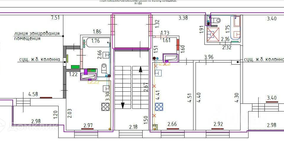 Продаётся 4-комнатная квартира, 107.5 м²