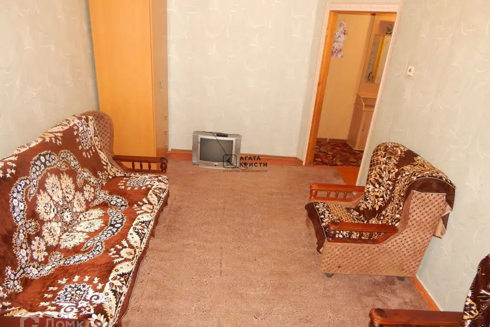 Продаётся 2-комнатная квартира, 43.3 м²
