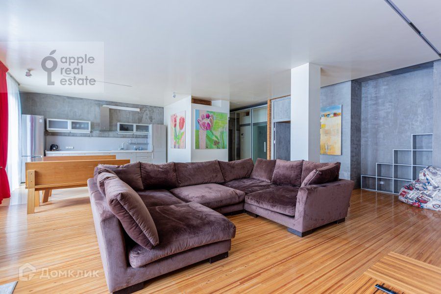 Сдаётся 2-комнатная квартира, 125 м²