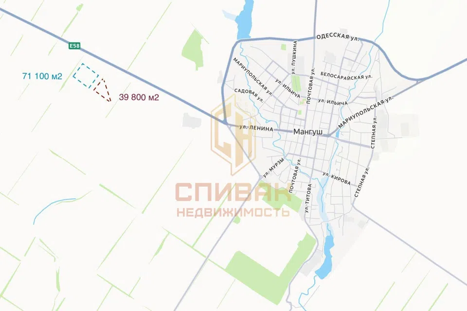 Продаётся земельный участок, 398 сот.