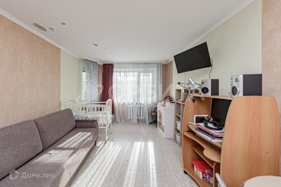 Продаётся 1-комнатная квартира, 49.8 м²
