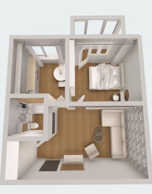 Продаётся 1-комнатная квартира, 33 м²